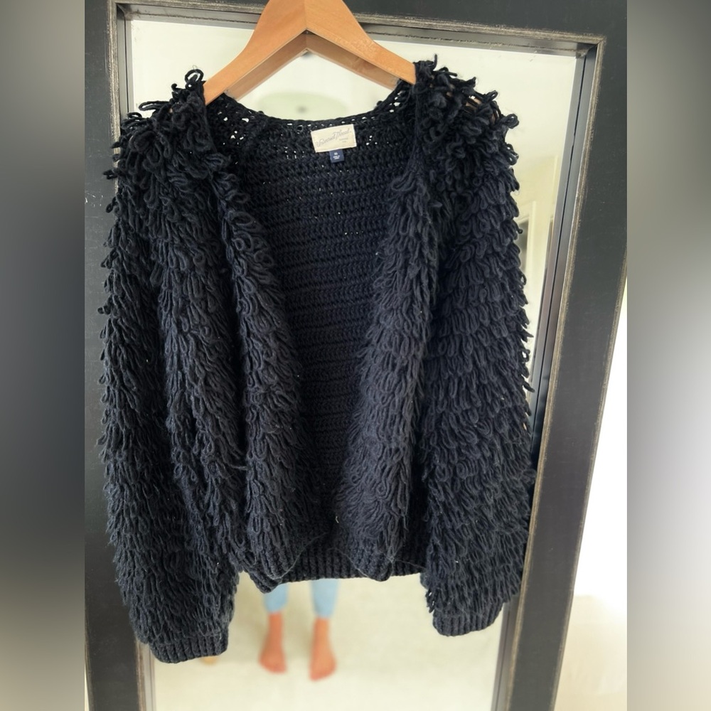 Universal Thread Loop Knit Sweater Jacket - image 3